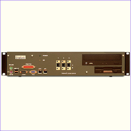 Network Access Server - panel przedni